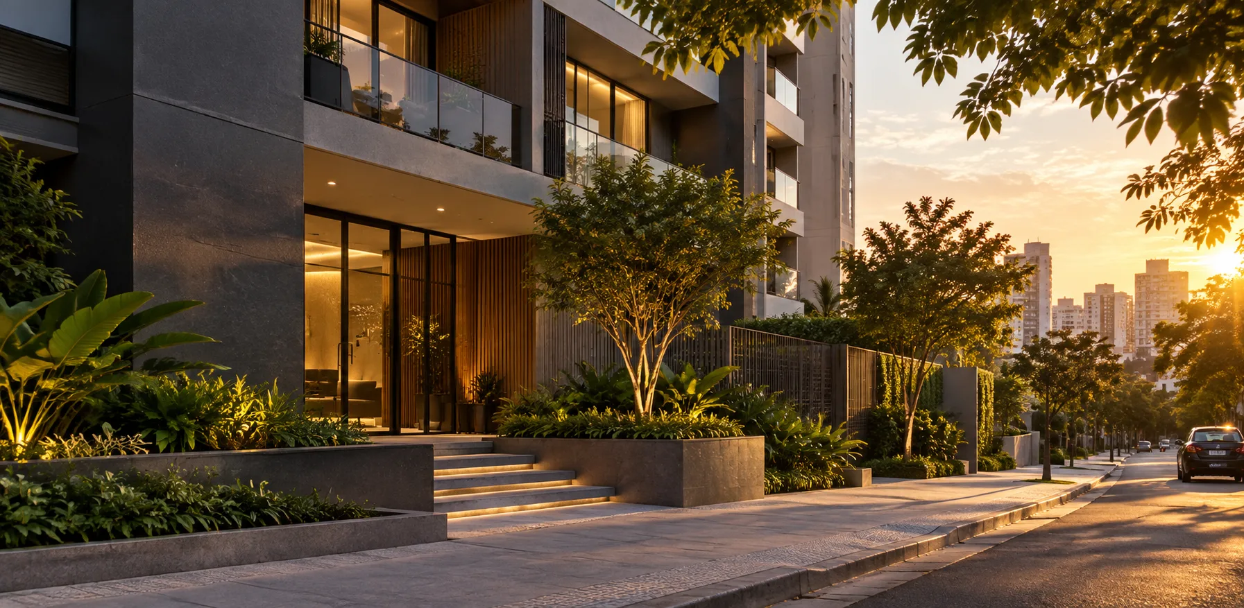 Edifício residencial contemporâneo