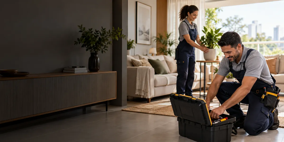 Profissionais para serviços em casa