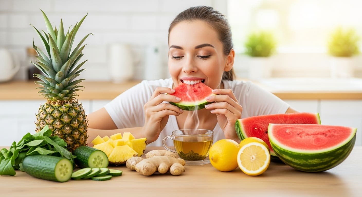 7 Alimentos de Desintoxicação que Transformam seu Corpo Naturalmente